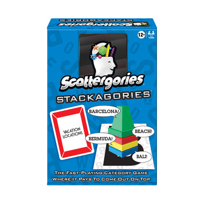 Scattergories Stackagories Tower-Building Category Game