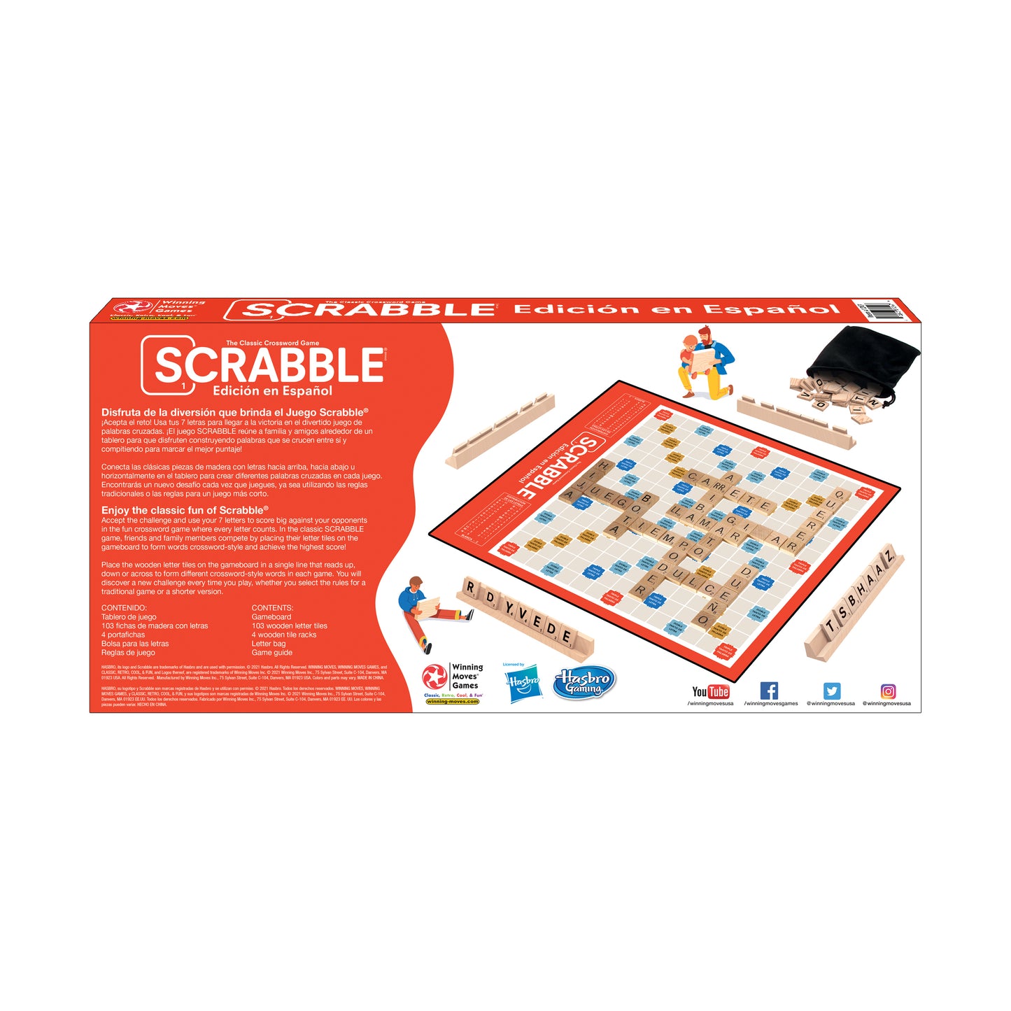 Scrabble Spanish Edition Board Game