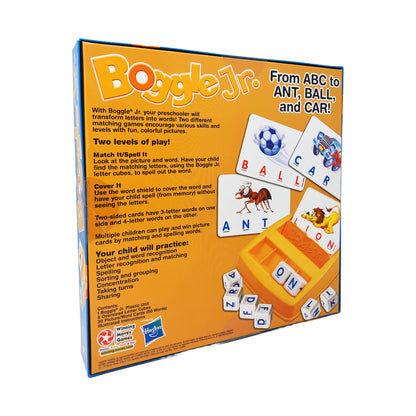 Boggle Jr. Preschool Letter Matching Game