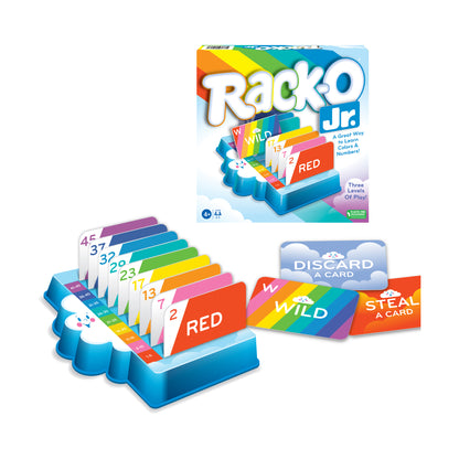 Rack-O Jr. Rainbow Sequence Card Game