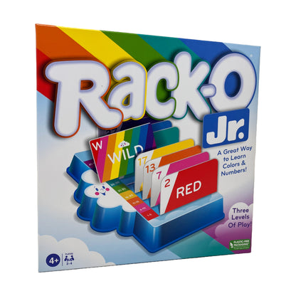 Rack-O Jr. Rainbow Sequence Card Game