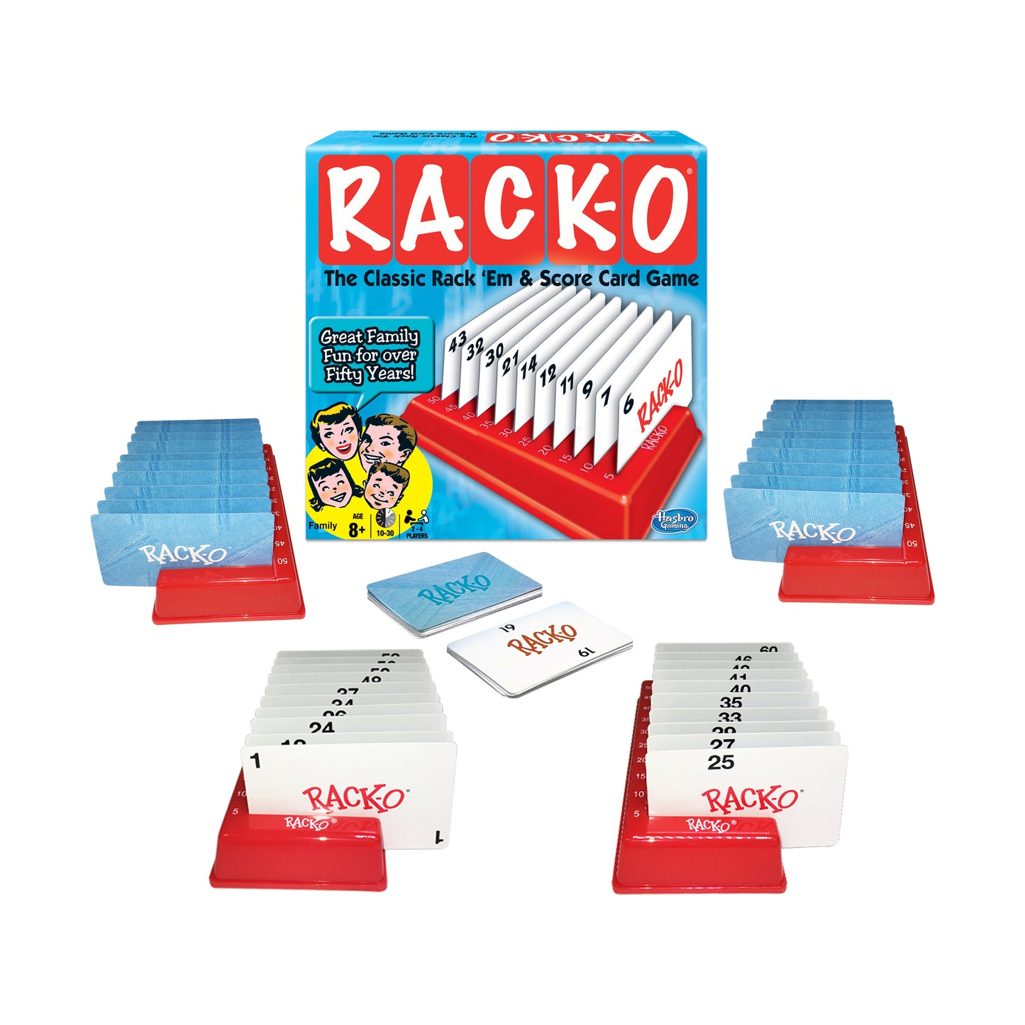 Rack-O Classic Card Game by Winning Moves Games USA