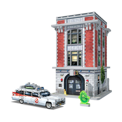 Ghostbusters 3D Firehouse Headquarters Jigsaw Puzzle - 500 pc