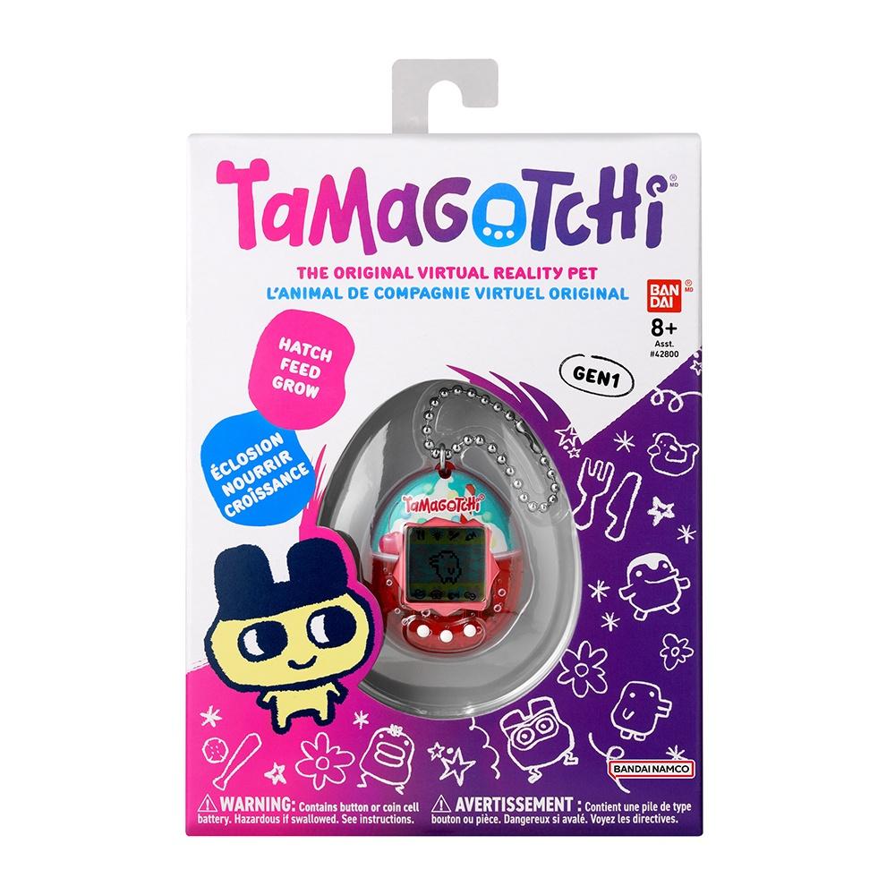 Tamagotchi Original Ice Cream Float Electronic Pet - Honeycomb Design