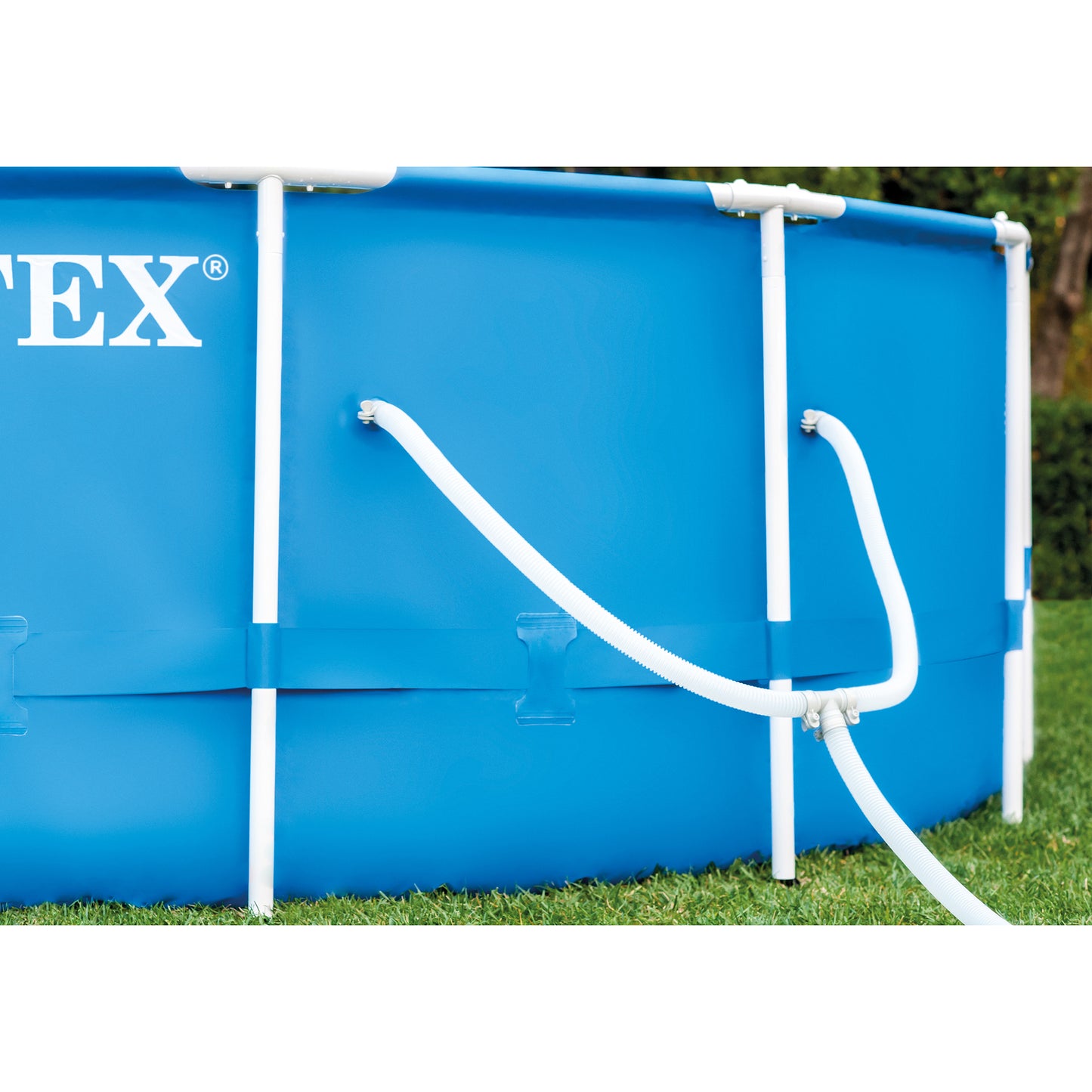 Intex Metal Frame Above Ground Pool Set - 15' x 48', 4400gal