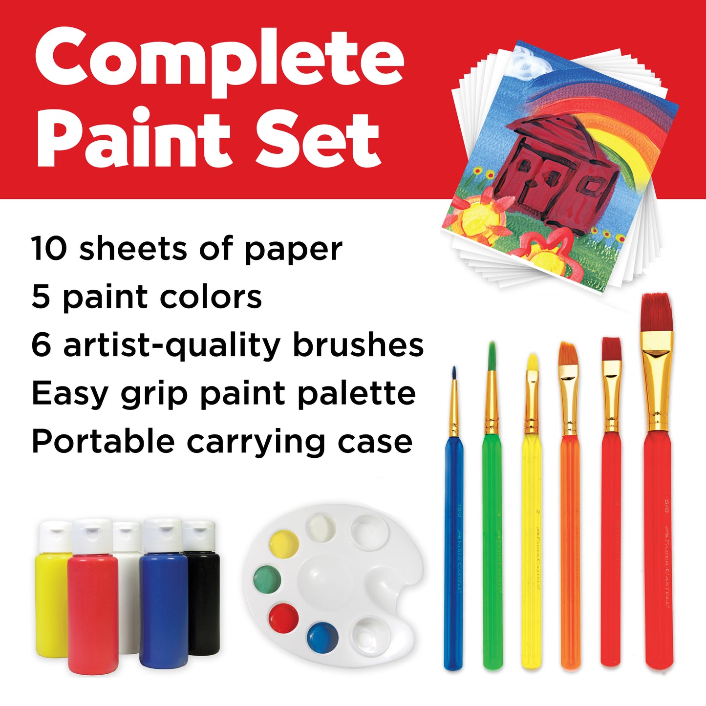 Faber-Castell Young Artist Learn to Paint Set